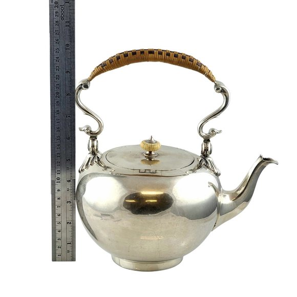 George II Humphrey Payne London Sterling Silver Teapot 1748 #10623 - Picture 12 of 12